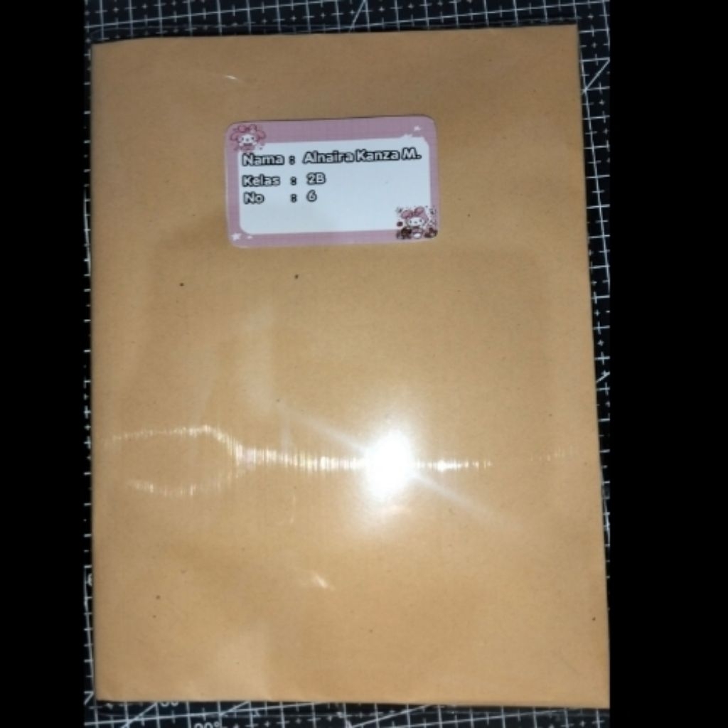 

BUKU TULIS SUDAH BERSAMPUL COKLAT FREE LABEL MATA PELAJARAN