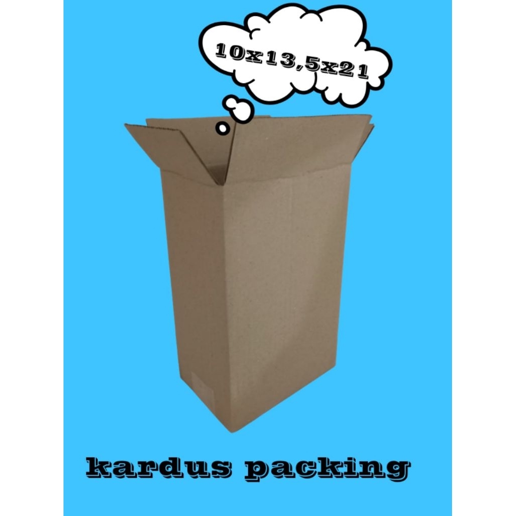

kardus packing UK 10x13,5x21 kardus kecil,kardus besar