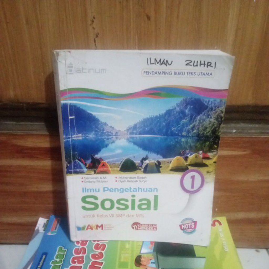 original bekas; Ilmu Pengetahuan Sosial IPS untuk SMP kelas 7 Kurikulum Merdeka Platinum Tiga Serang