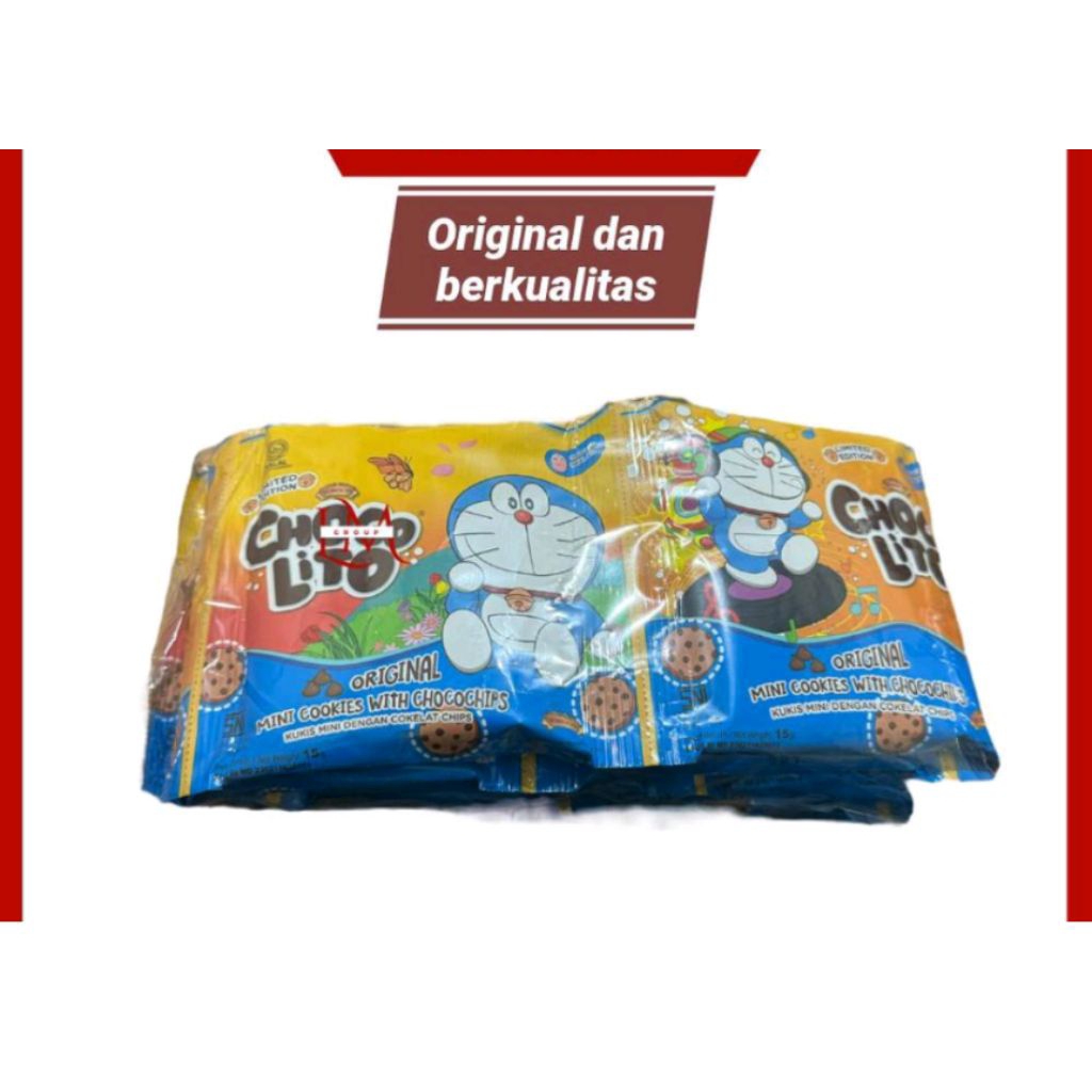 

Chocolito kukis choco chips 1 rentang @10pcs