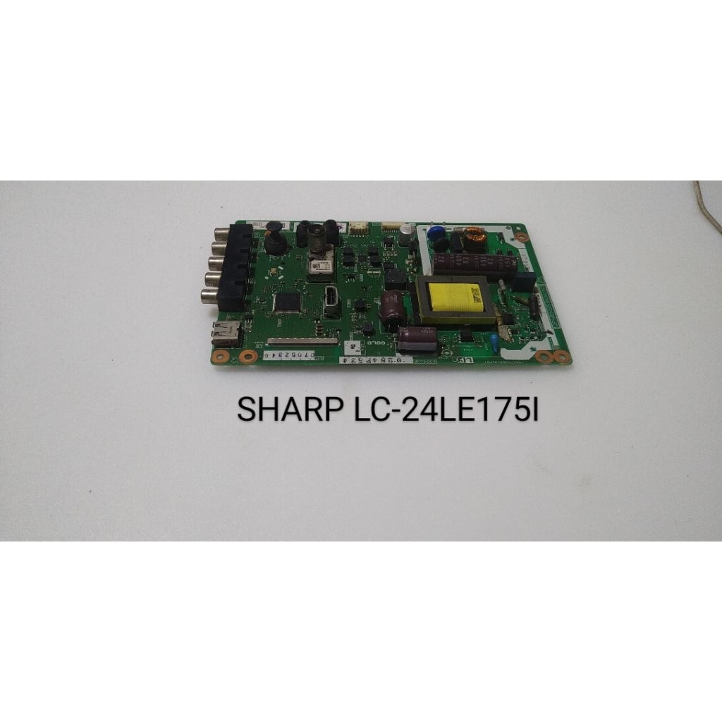 Mesin mainboard mb tv led sharp 24 inch