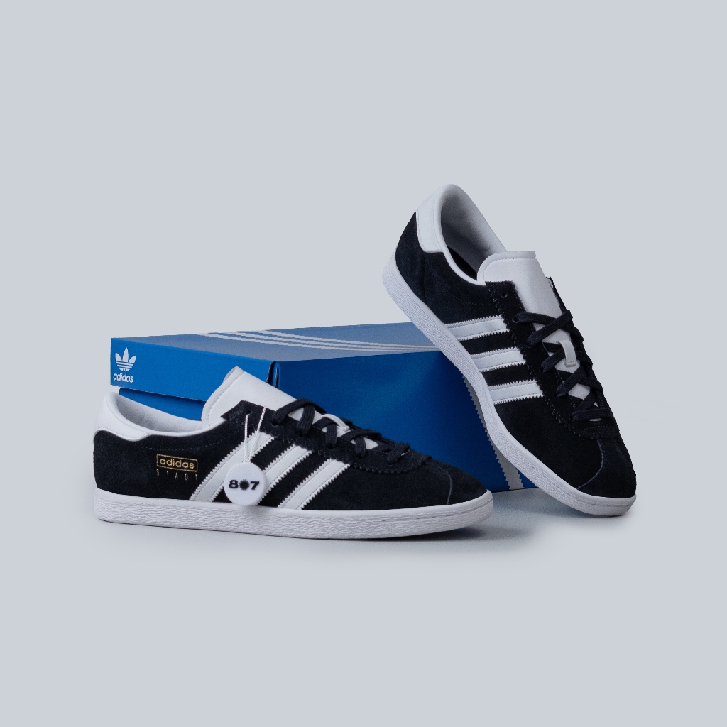 Adidas Stadt Core Black White