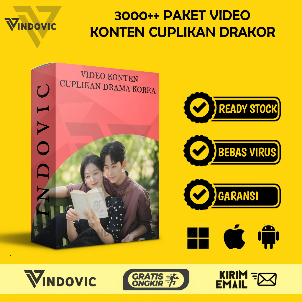 [T0205] 3000+ VIDEO KONTEN STORY CUPLIKAN DRAKOR VIRAL