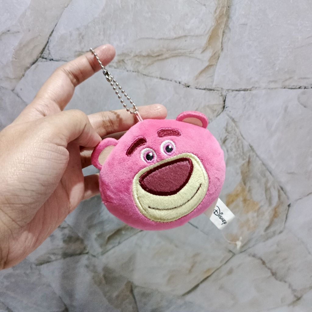 Ganci/Keychain/Keyring Boneka Lotso Toy Story Disney Original