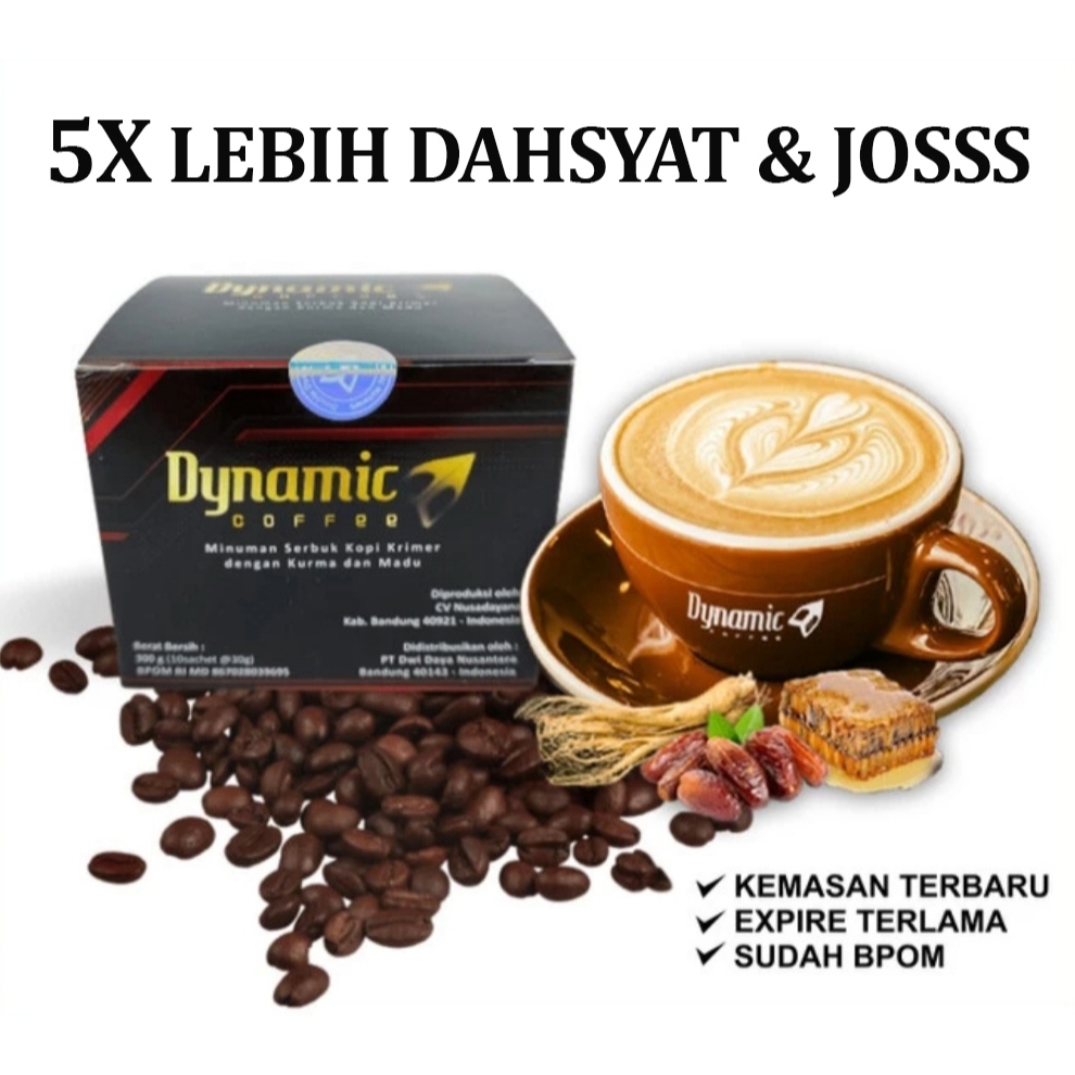 

KOPI DYNAMIC COFFEE ORIGINAL 1 BOX ISI 10 SACHET
