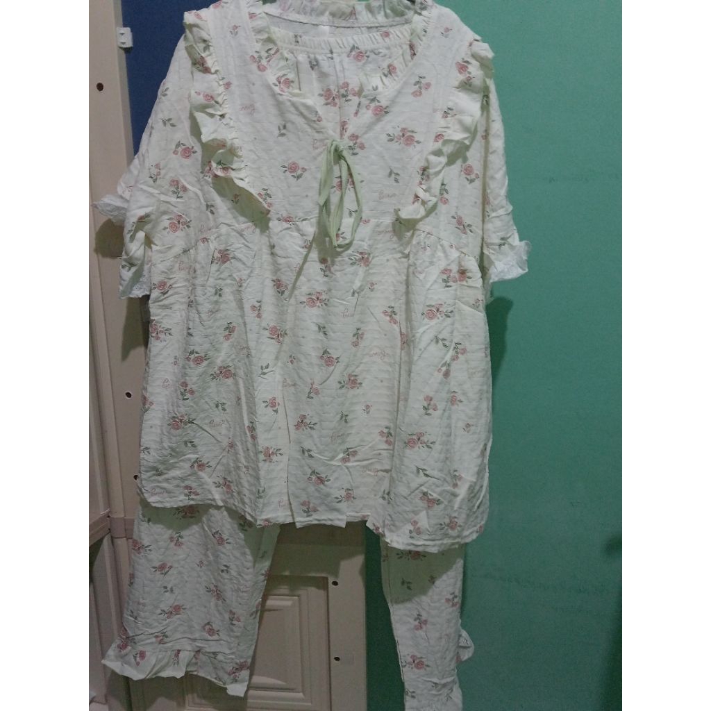 Piyama Jumbo katun import New bukan PL