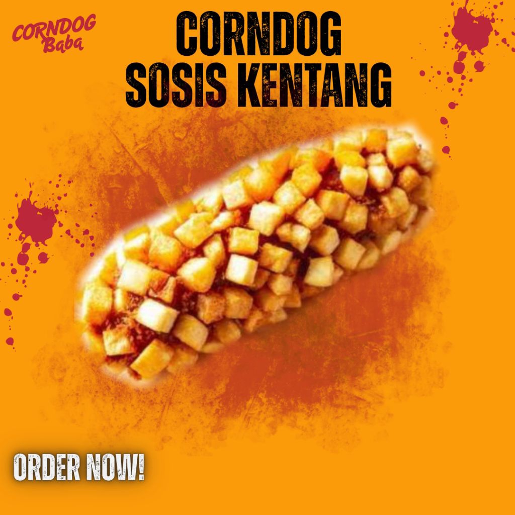 Corndog Sosis kentang