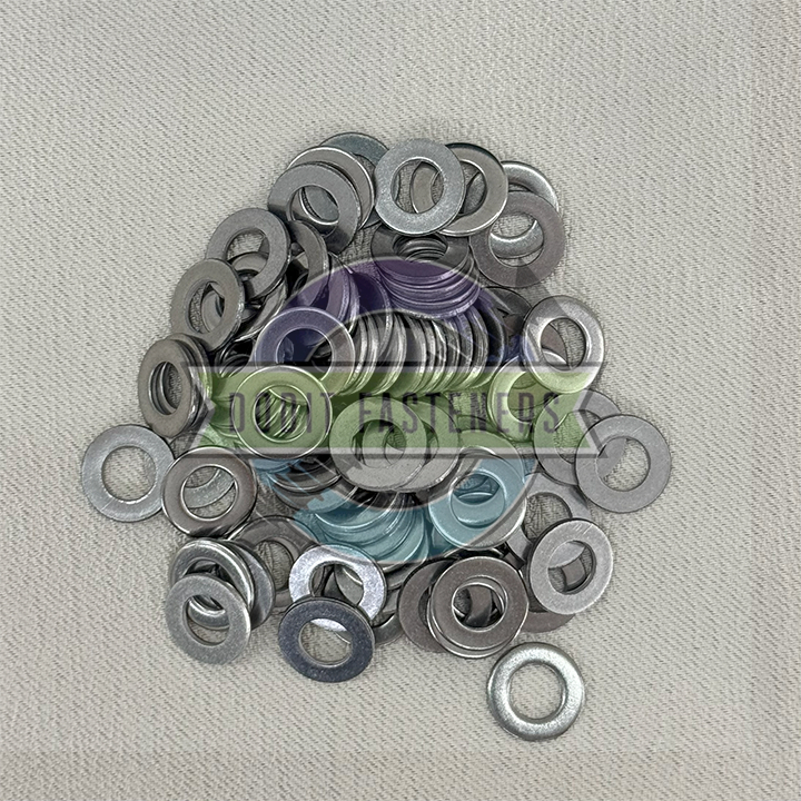 Ring plat stainless M8 washer