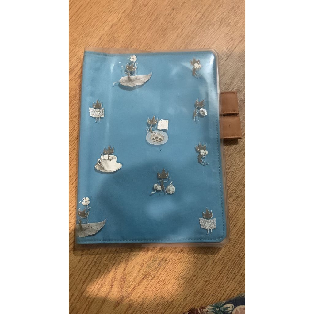 

Preloved Hobonichi A5 cover Lake Blue + CoC Eric Tan
