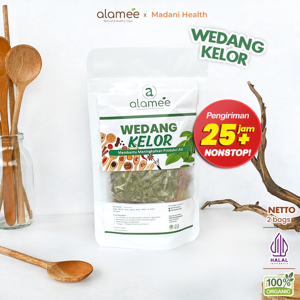 

ALAMEE Wedang Kelor Minuman Herbal Rempah Mengobati Persendian Langsung Seduh Lengkap Komplit Asli