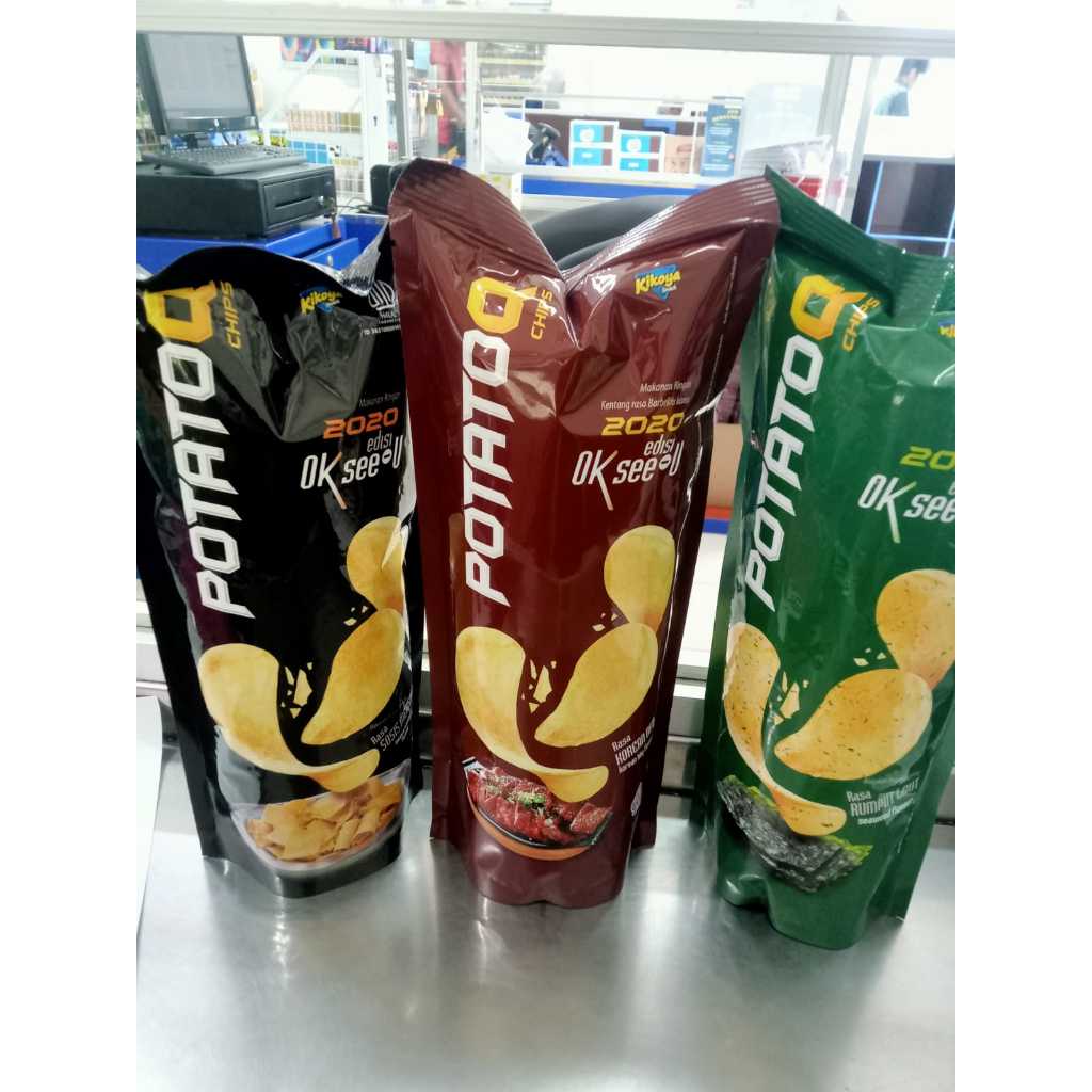 

POTATO Q CHIPS KERIPIK KENTANG 22 GR / SNACK ENAK DAN GURIH