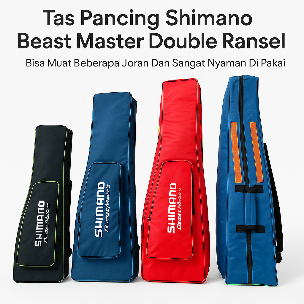 Tas Joran Shimano Beast Master Double Ransel