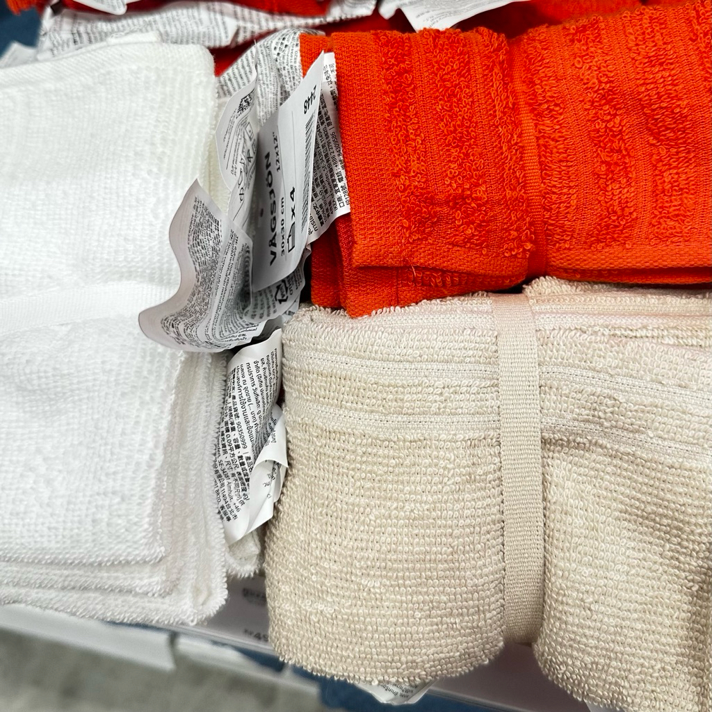 Handuk Kecil 30x30cm Paket 4 pcs Vagsjon