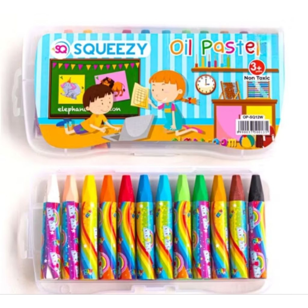 

Crayon Oil Pastel 12 Warna