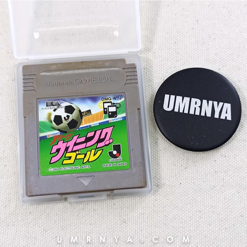 Kaset Nintendo J.League Winning Goal J League Gameboy DMG GBC GBA SP Game boy
