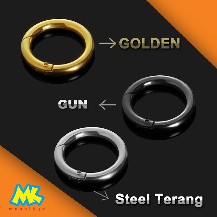 Carabiner BULAT Ukuran Kecil / Mini