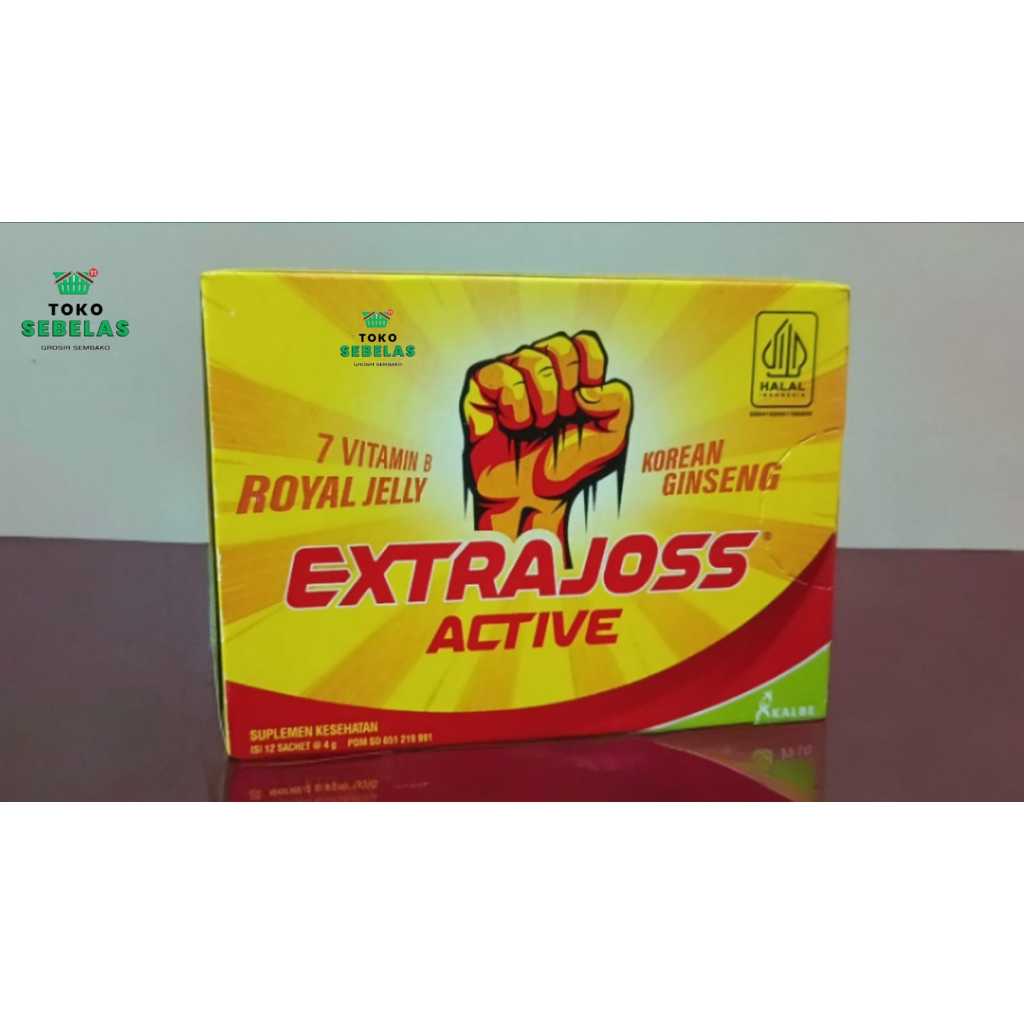 

ExtraJoss Active 12x4 gram