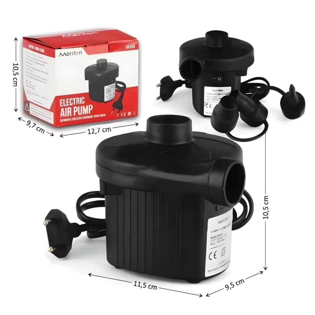 Pompa Listrik Meriton 66666 / Meriton Electric Air Pump / Pompa Ban Renang
