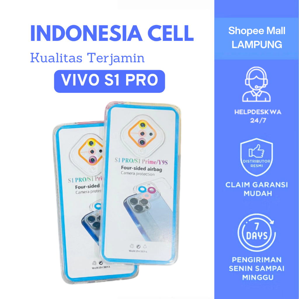 Case Vivo S1 Pro/Case Bening Vivo S1 Pro/Case Airbag Vivo S1 Pro/Anti Crack Vivo S1 Pro/Polos S1 Pro