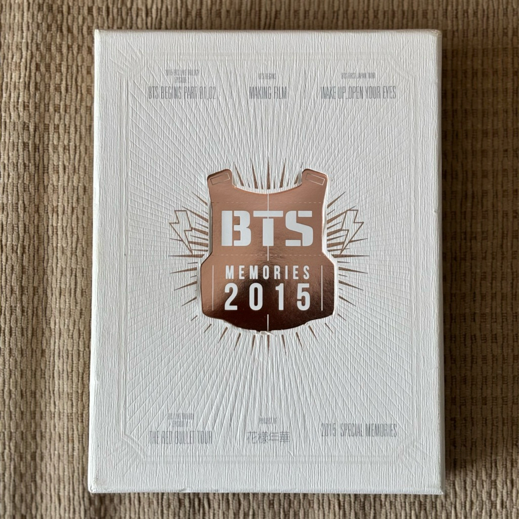 DVD BTS MEMORIES 2015 (RARE NO PC)