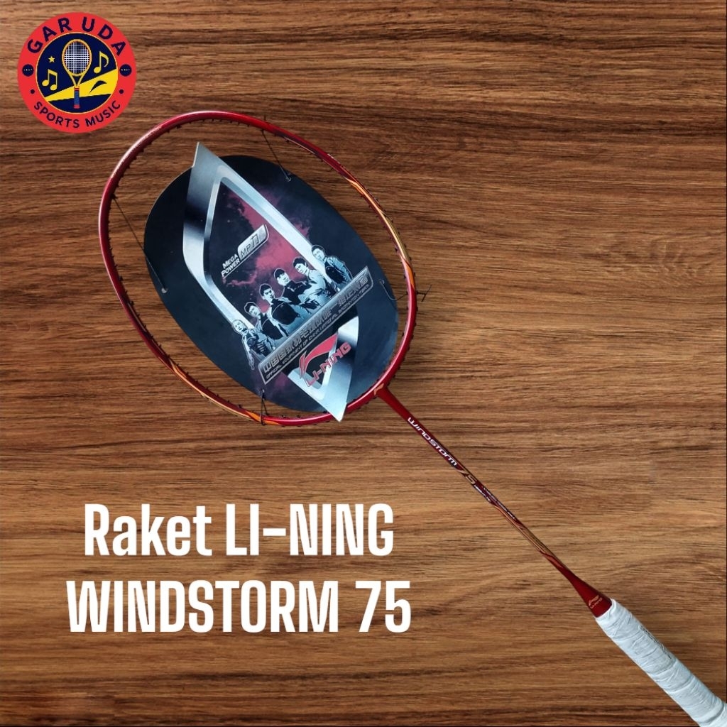 raket badminton/bulutangkis lining windstorm 75