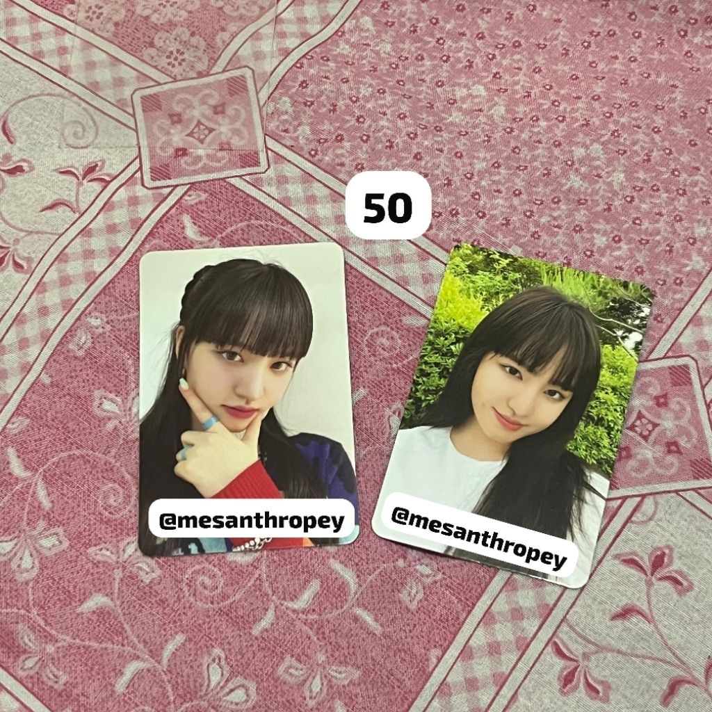 photocard ive liz after like