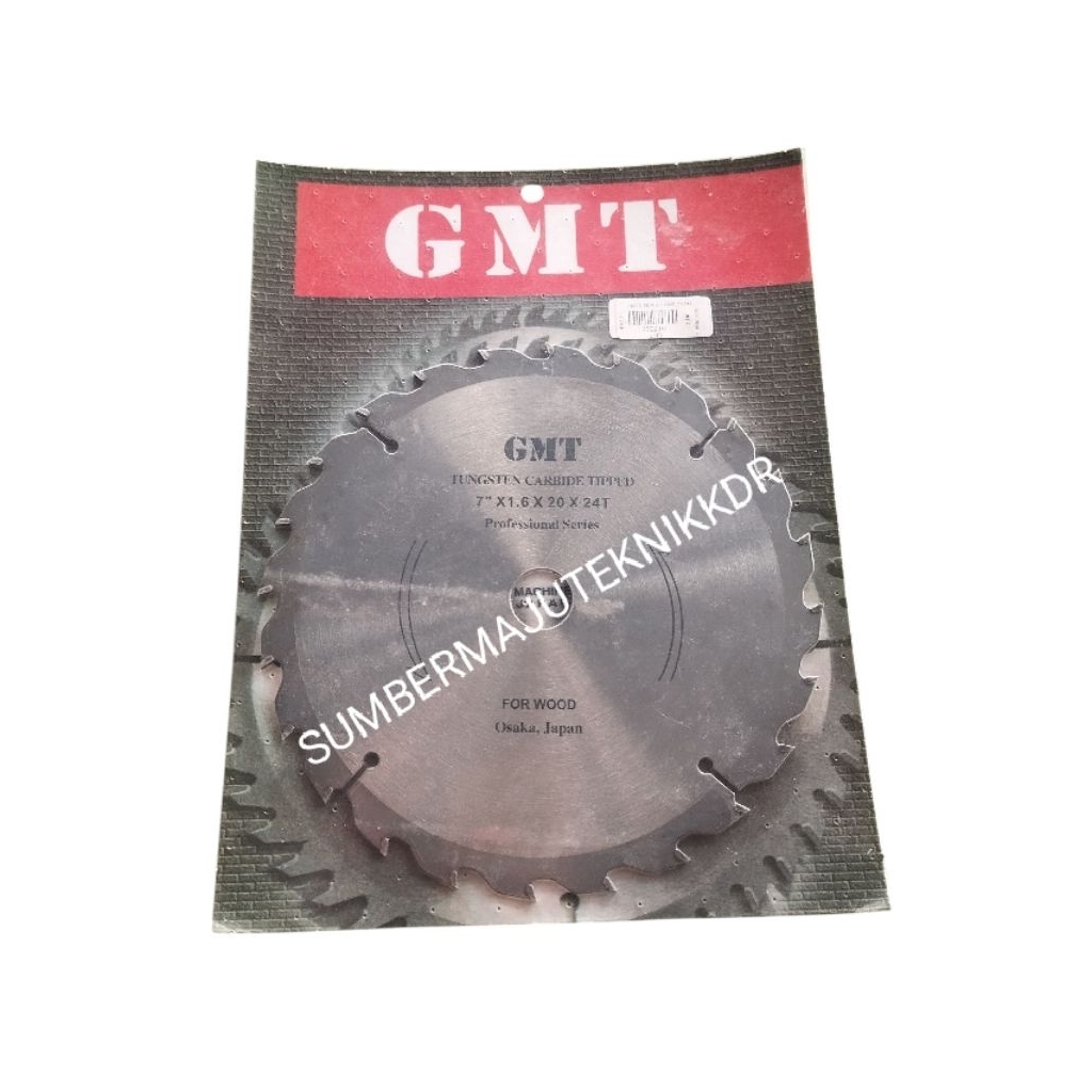 Mata Serkel/Pisau Gergaji/Circularsaw Blade GMT 7"×24T