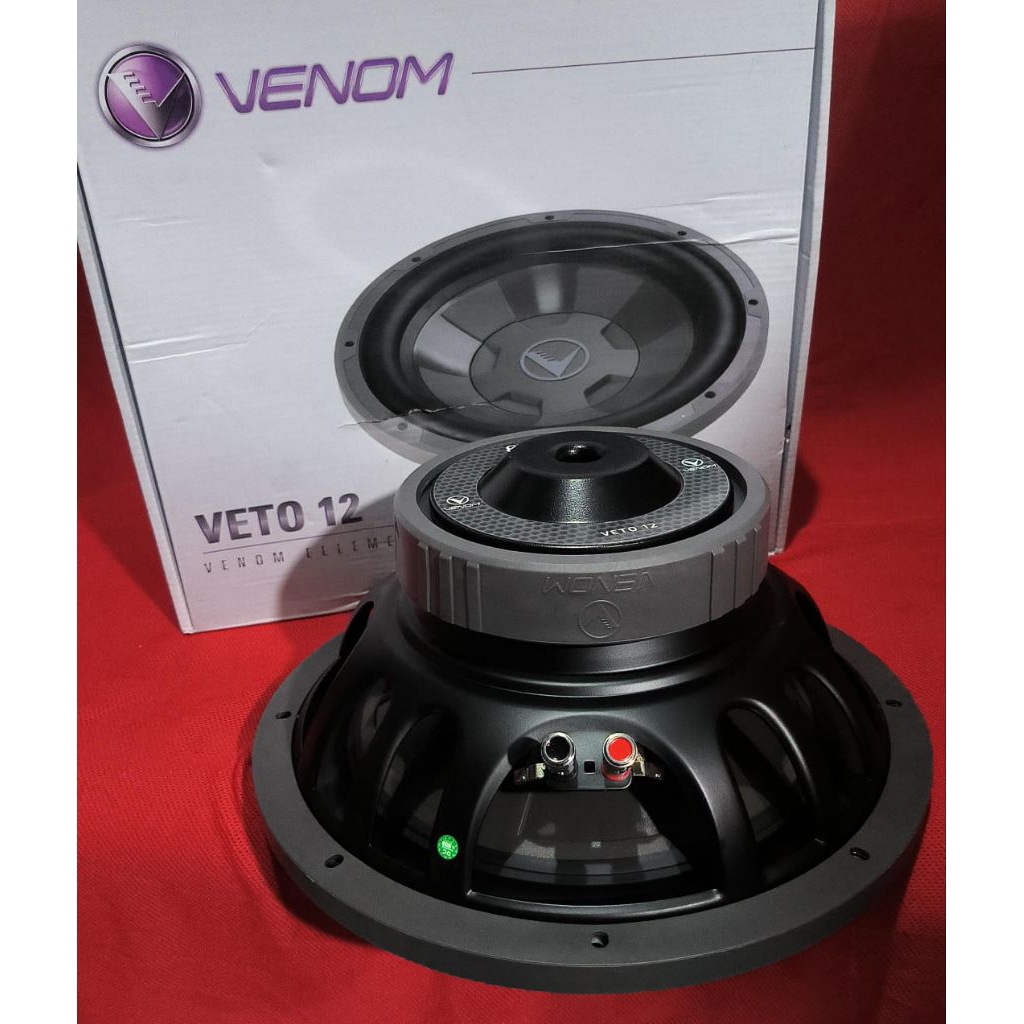 Subwoofer Venom Ellemento VETO - 12 / subwoofer venom Ellemento 12inch