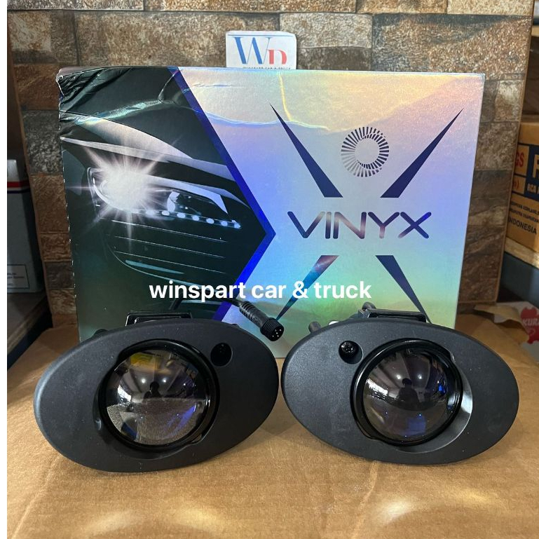 BILED FOGLAMP VINYX Q8 2 Inch 1 Warna 3 Warna 45 WATT BILED Lampu Kabut Mobil Projie BiLED Foglamp B