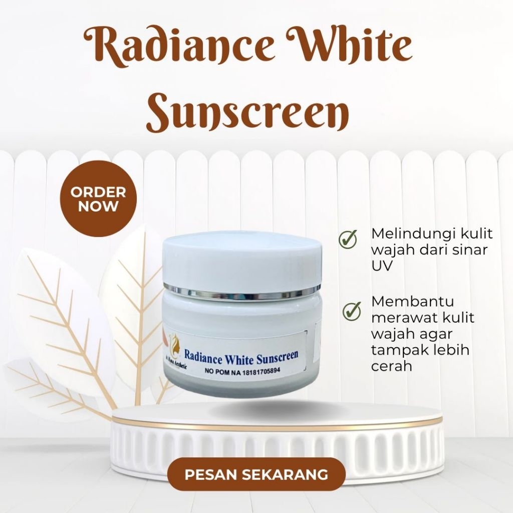 dr.Mona Aesthetic Beauty Care Radiance White Sunscreen (10g)