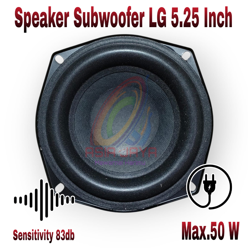 Speaker Subwoofer LG 50W 4 Ohm 5.25 Inch