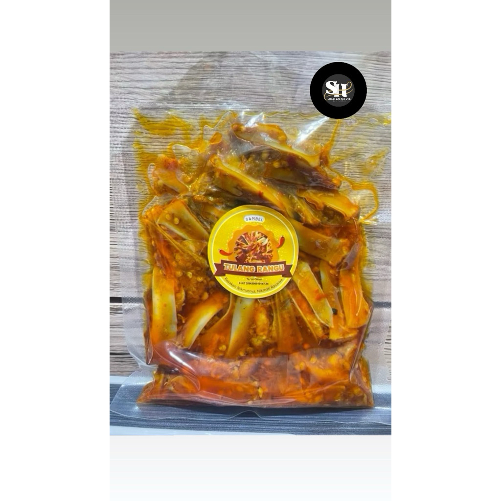 

SAMBEL Tulang Rangu Ayam pedes Kemasan 200gr