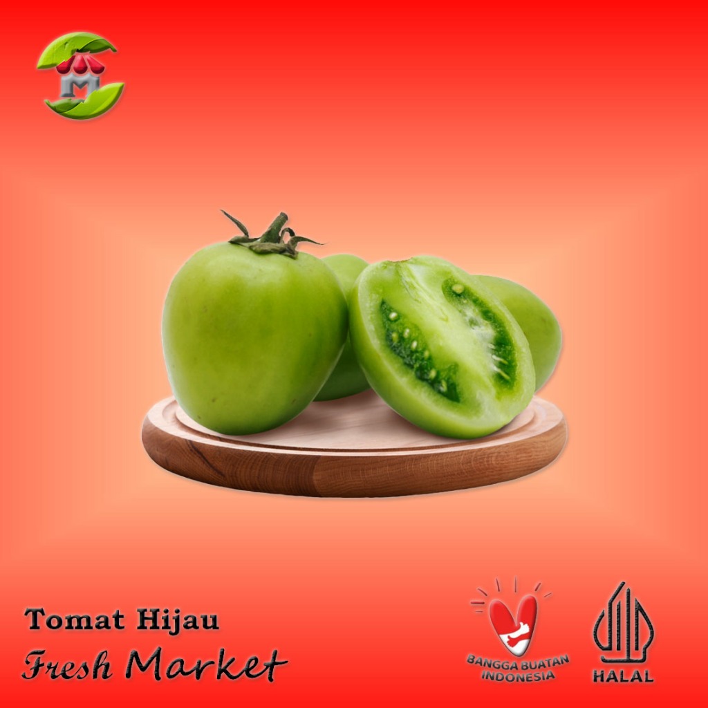 

[JAKTIM] Tomat Hijau Pack 450gr - 500gr