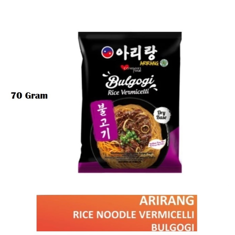 

Arirang Bihun Goreng Rasa Bulgogi Sapi 70 Gram