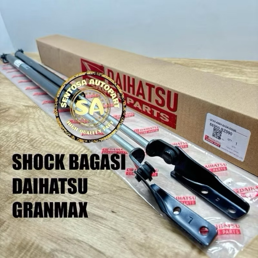 SHOCK SOK BAGASI PINTU BELAKANG DAIHATSU GRANMAX GRENMAX GRANDMAX GRAN MAX GRAND MAX GRADE OEM HARGA