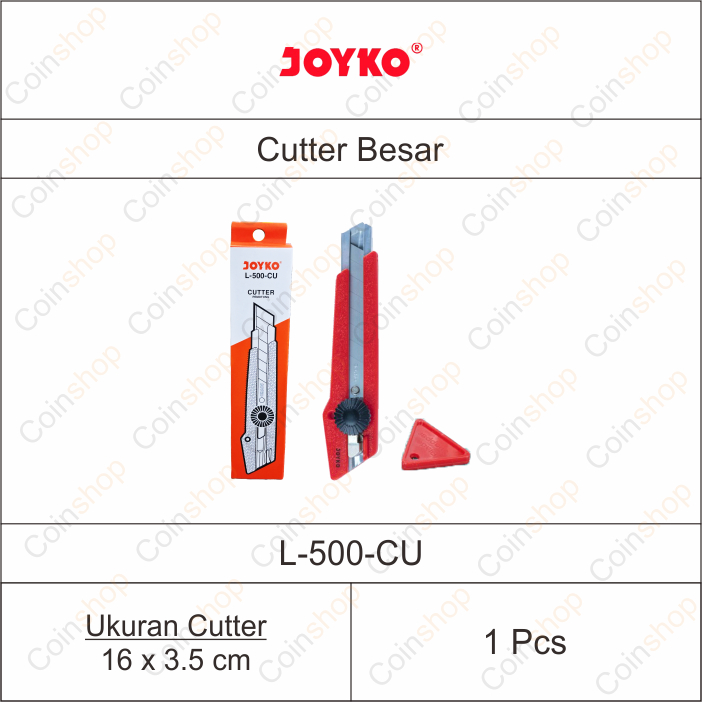 

Joyko L-500 CU Cutter Besar L500 Per Pcs
