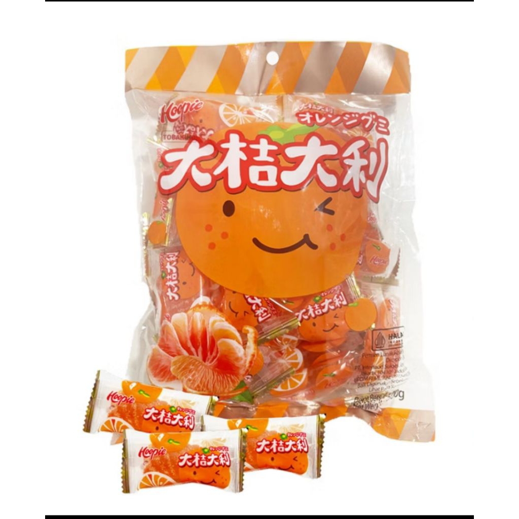 

Permen Jelly jeruk Naraya Hoopie 500 gram