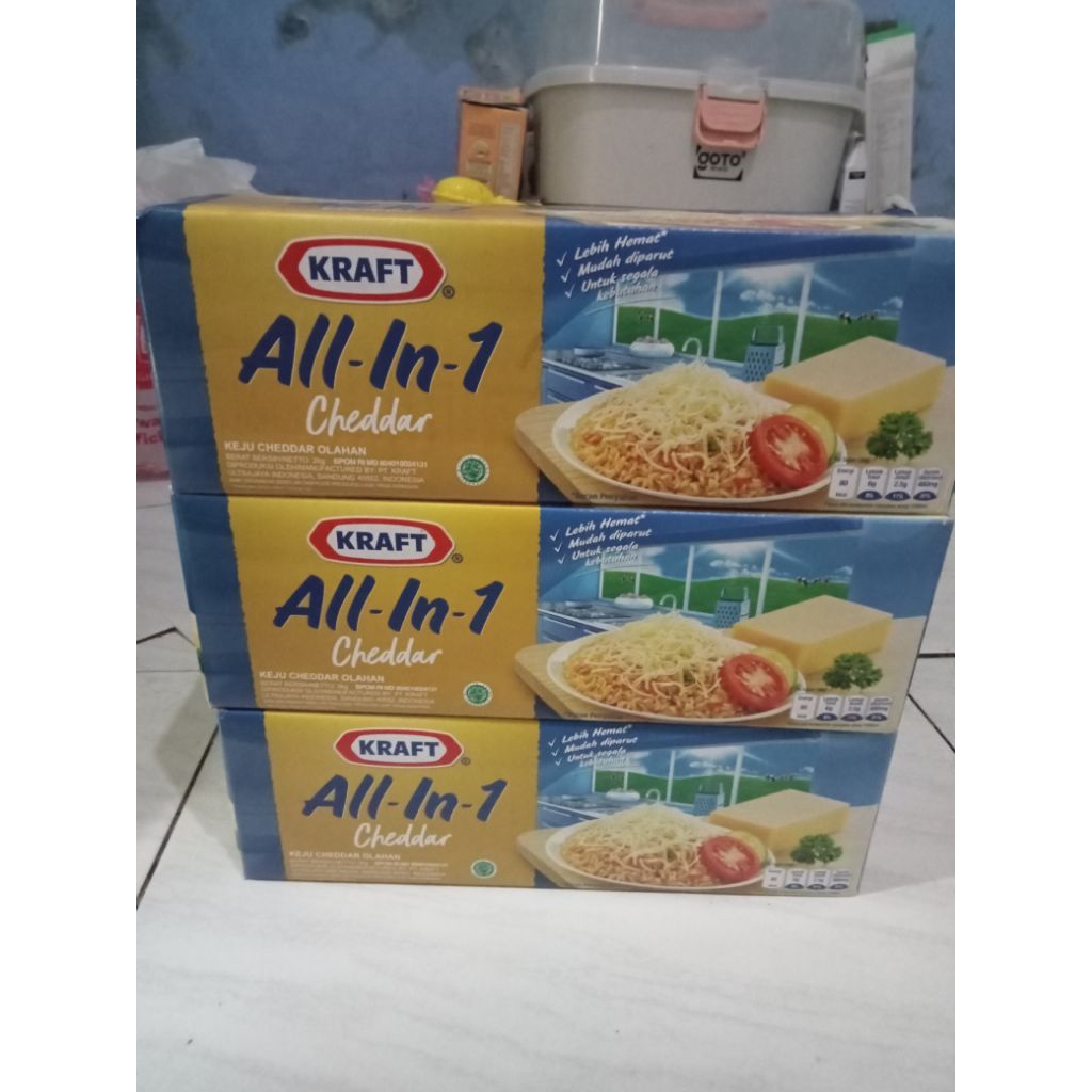 

kraft cheddar all in one