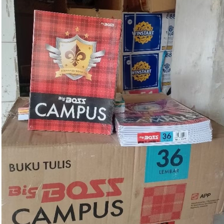 

(10 buku) Buku BigBoss Besar, Buku Boxy 36