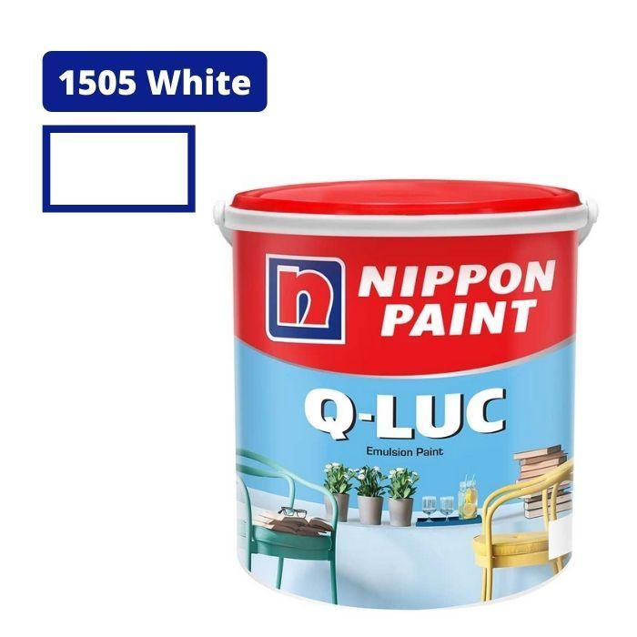 Cat Tembok Dalam Interior Q-luc 4.5 KG 18 KG / Q Luc White