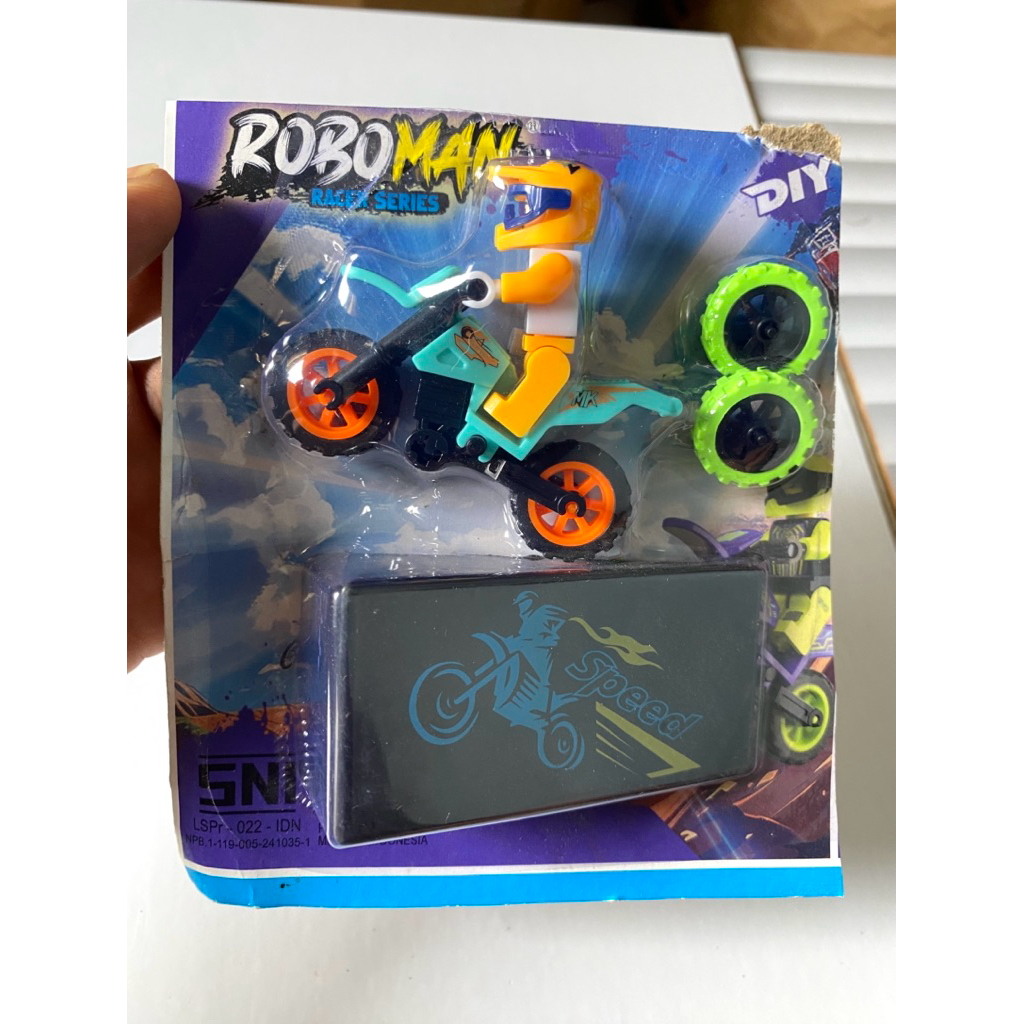 Mainan Anak Roboman Fancy Motocross