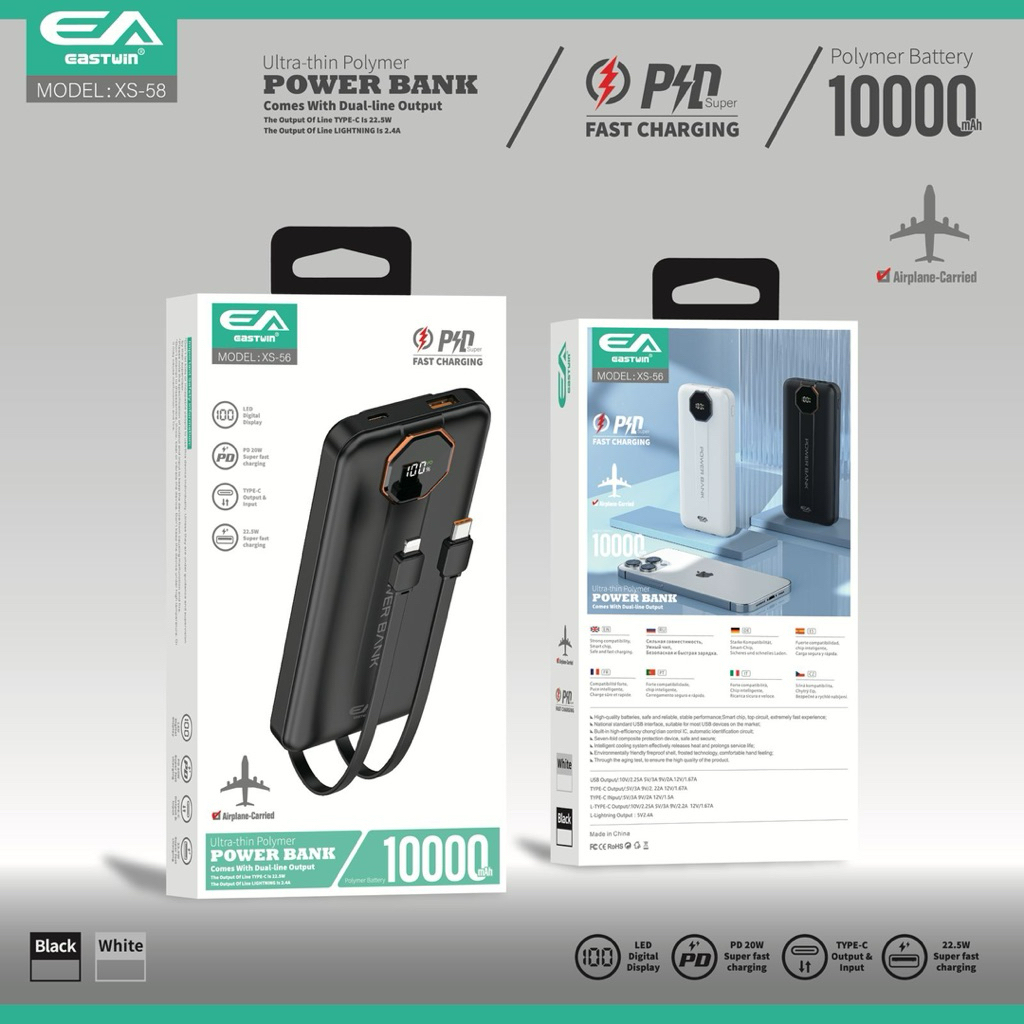 Eastwin Powerbank Fast Charging PD SUPER