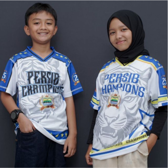 DIVES Kids - Jersey Streetwear Oversize Premium Milano - Special Series - Persib Edition