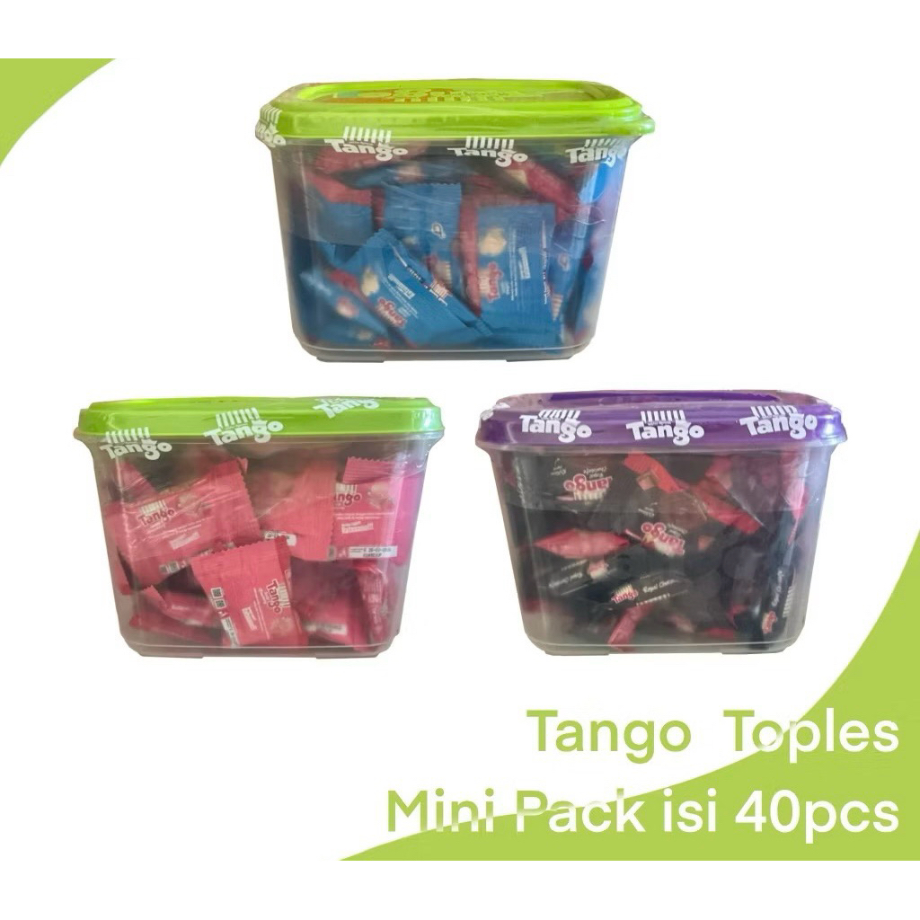 

TANGO WAFER MINI FREE TOPLES [ 1 TOPLES ISI 40 PCS @4G] | TANGO SEALWARE | TANGO COKELAT | TANGO VANILLA | TANGO OT | TANGO WAFER RENYAH