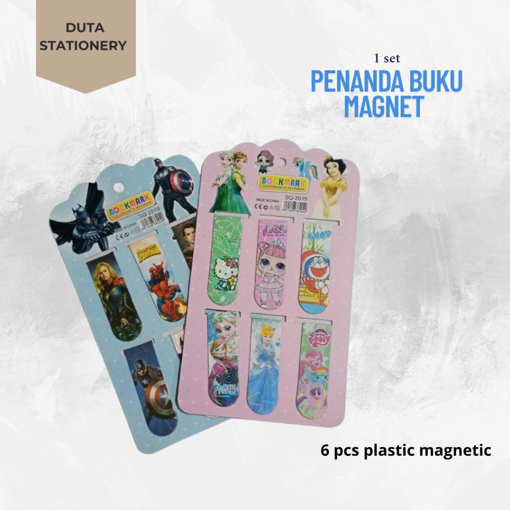 

1 SET PENANDA BUKU MAGNET SQ-2019