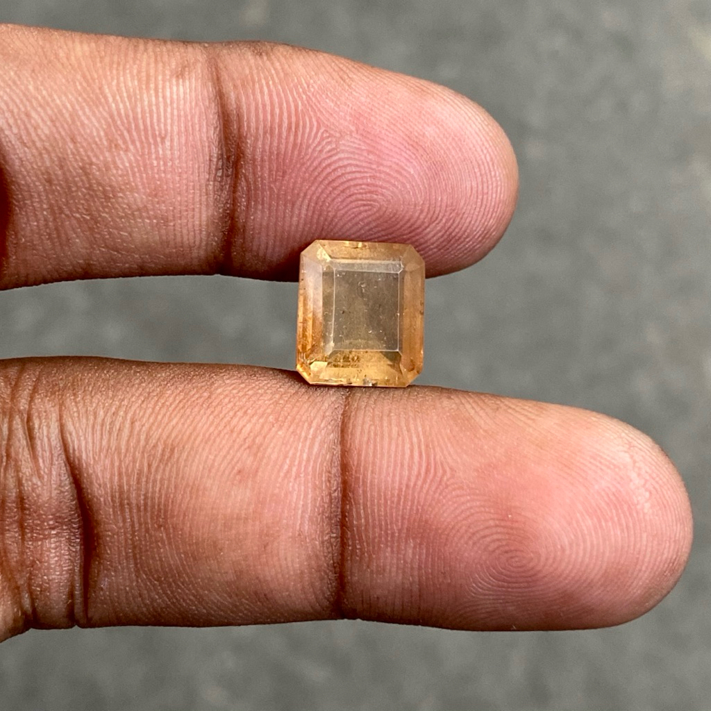 Natural Sherry Topaz Batu Sherry Topas Brown Topaz Dim 11.5x10x6