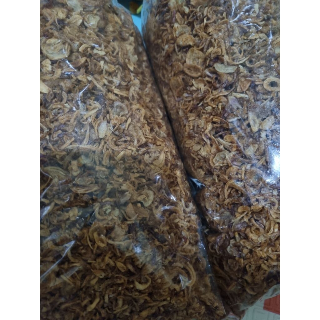 

Bawang Goreng Asli Premium Tanpa Tepung Original 1kg