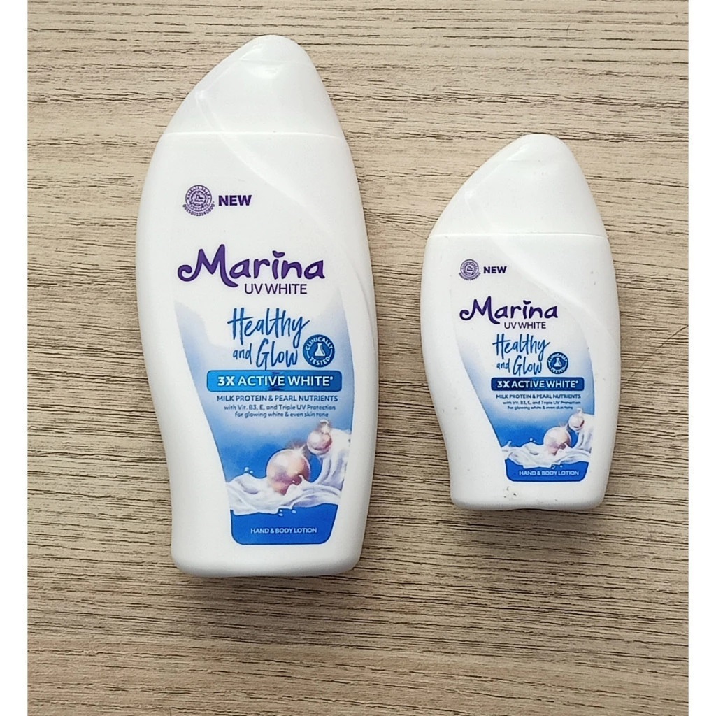 Marina Body Lotion Healthy Glow 92 Ml & 50 Ml | Asisten Cantik