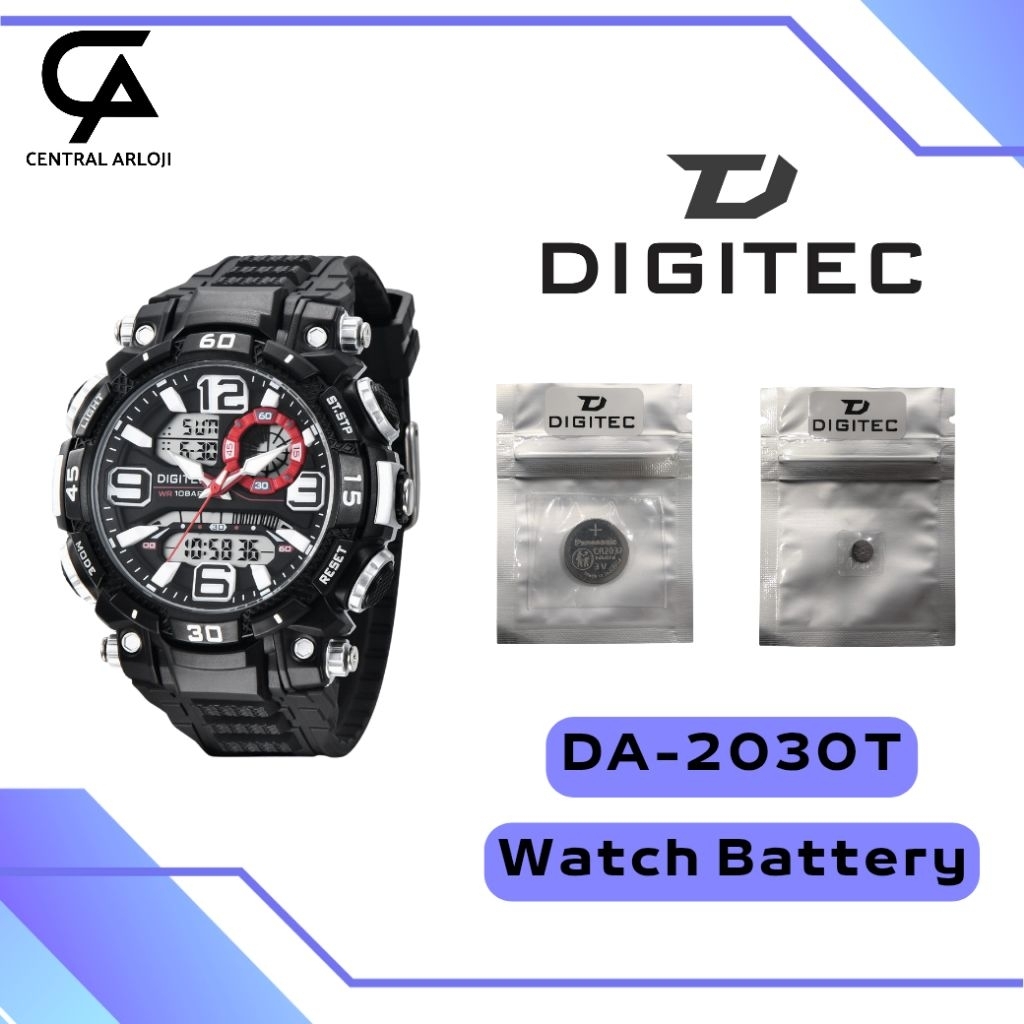 Baterai Jam Tangan Original Digitec DA-2030T