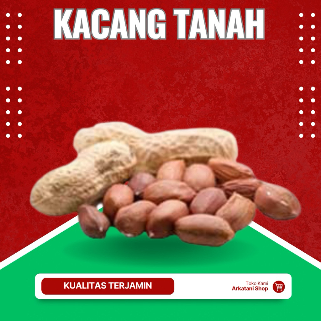 

(Ready Stok) Kacang Tanah Kupas Mentah 1KG